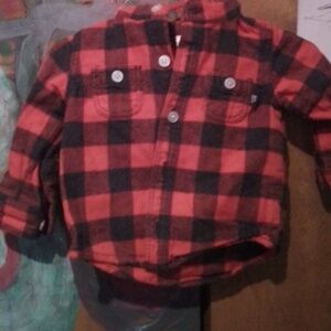 Baby boy flannel shirt